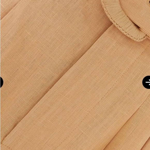 Farm rio belted pleated linen shorts - Picture 2 of 4